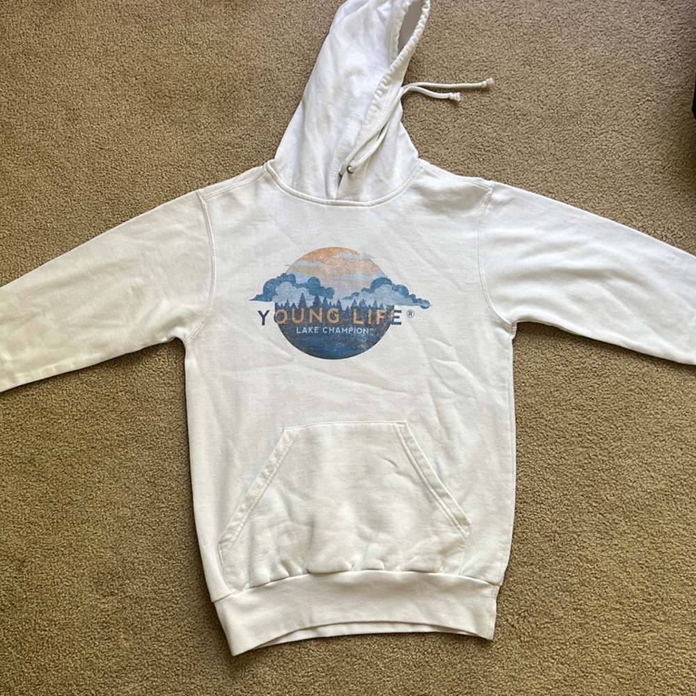Younglife Lake Champion hoodie.